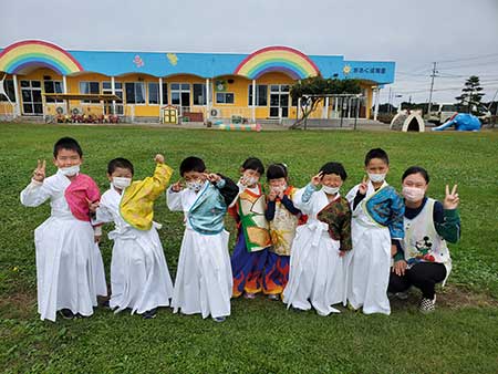 （2022年）まるくこども園「こども流鏑馬立射演武隊」活動記録