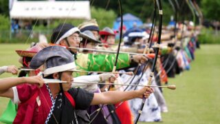 流鏑馬立射演武 -ステージ―